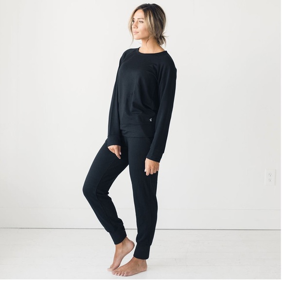 Cozy Earth Pants - Cozy Earth black joggers